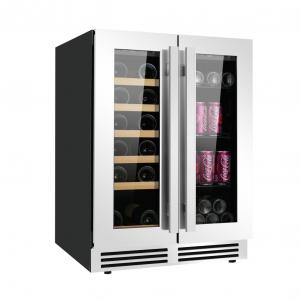 24’’ Wine Cooler + Beverage Cooler BC-115DR